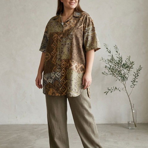 Marina Sport Max Mara vintage linen shirt tunic like new XL XXL