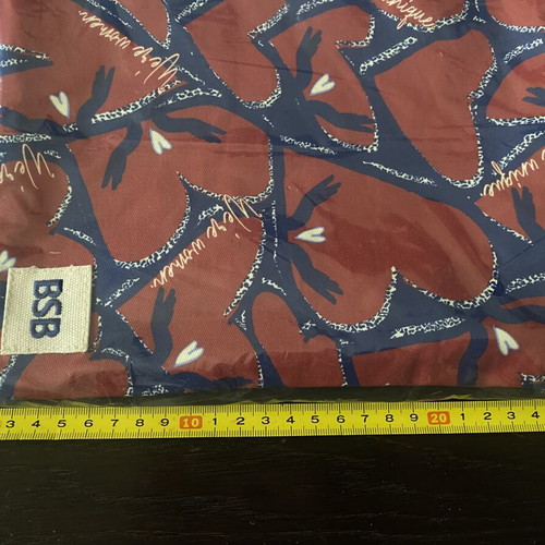 BSB Toiletry Bag new, waterproof, blue and red