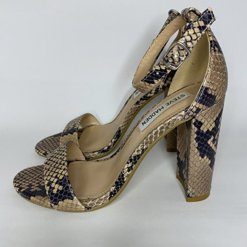 Steve Madden heels like new, size 37, multicolor leather
