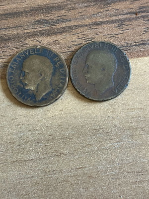 10 centesimi coins Italy used, set of 2