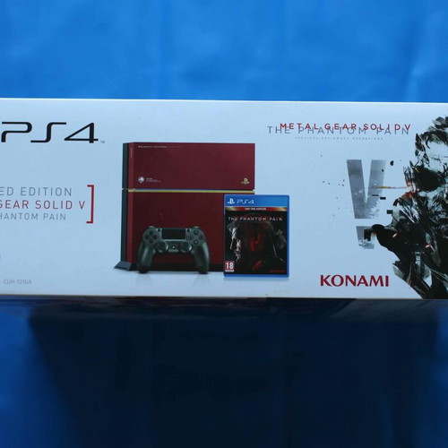 PlayStation 4 (PS4) Limited Edition 500GB Console Metal Gear Solid V new