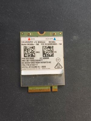 Huawei ME906s-158 4G LTE M.2 WWAN Module σαν καινούργιο για ThinkPad και HP