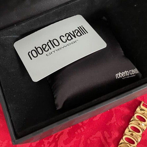 Roberto Cavalli Women's Watch gold like new