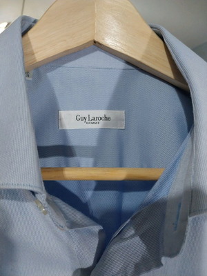 Ανδρικό πουκάμισο Guy Laroche Homme μπλε σαν καινούργιο XL