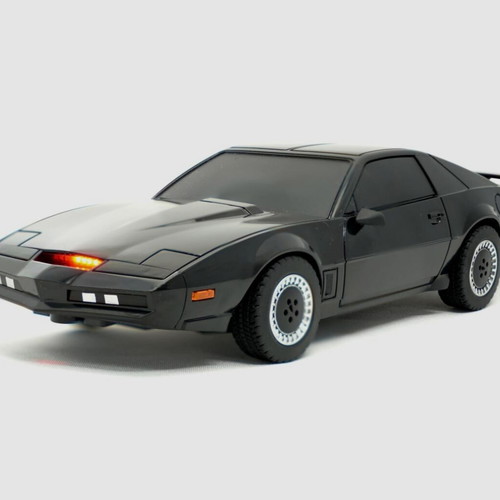 Knight Rider KITT R/C 1/20 Scale with Tourbo Boost Base new