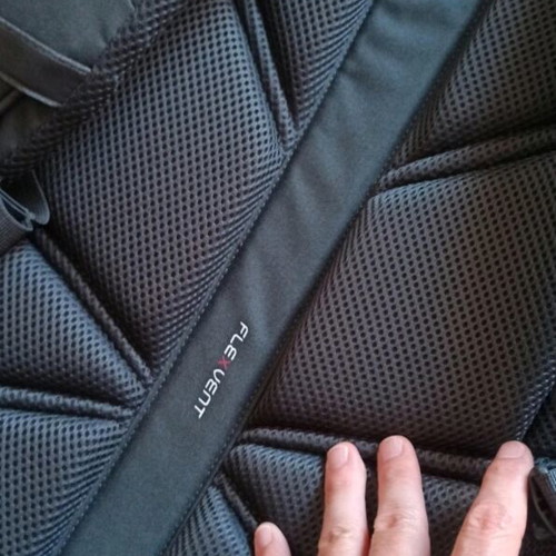 The North Face backpack brand new, black and blue