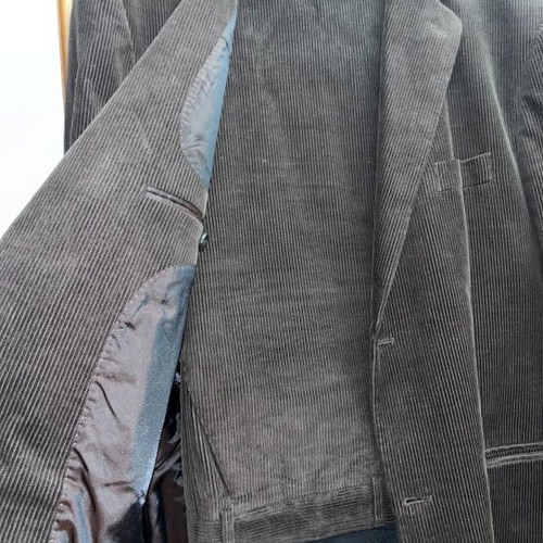 Men's corduroy suit like new, winter brown