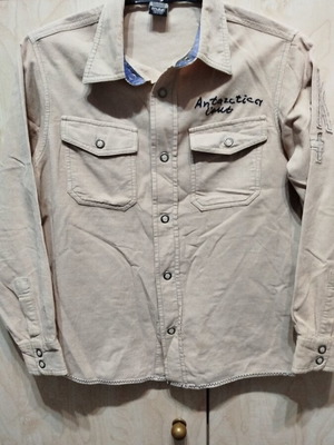 Zara corduroy shirt for boys 8-9 years like new, beige