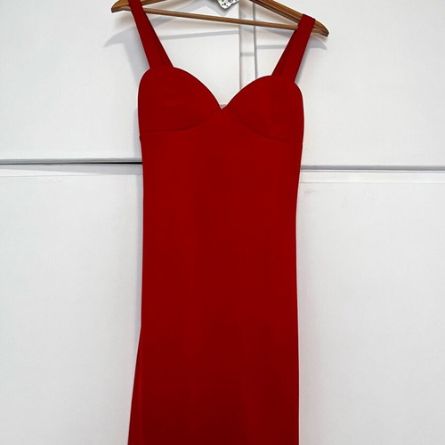 Karavan red mini dress like new, size Large