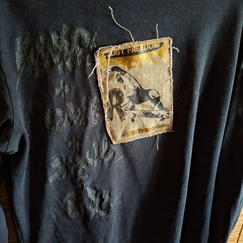 Free Wave XL blouse used, black, in good condition