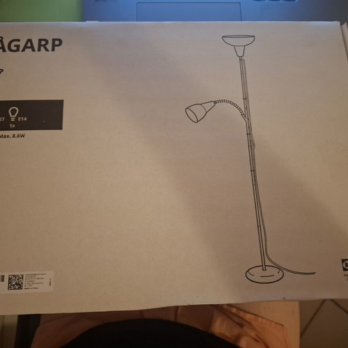 Ikea TAGARP floor reading lamp