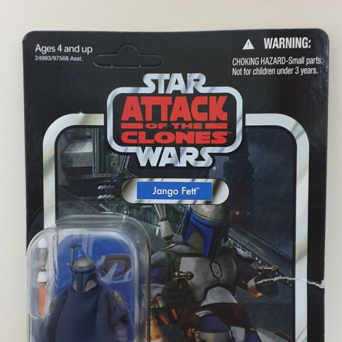 Star Wars Jango Fett Attack of the Clone Wars Vintage Collection Hasbro new 2010