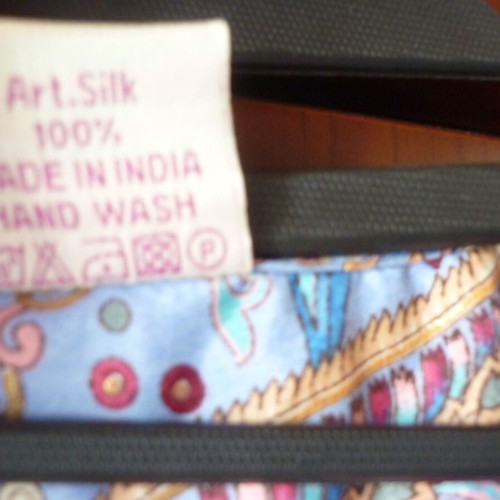Ethnic long summer dress Swarna Art Silk 100% like new