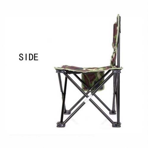 Folding chair camouflage 58x34x34cm with pocket new