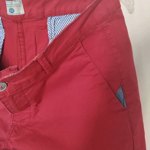BertoLucci Pants No46 Large Red like new, summer
