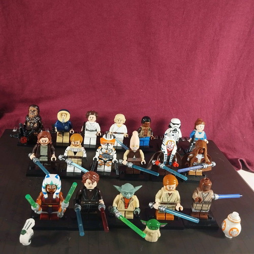 Star Wars Light Side bricks used, pack