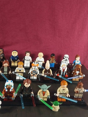 Star Wars Light Side bricks used, pack