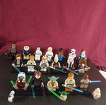 Star Wars Light Side bricks used, pack