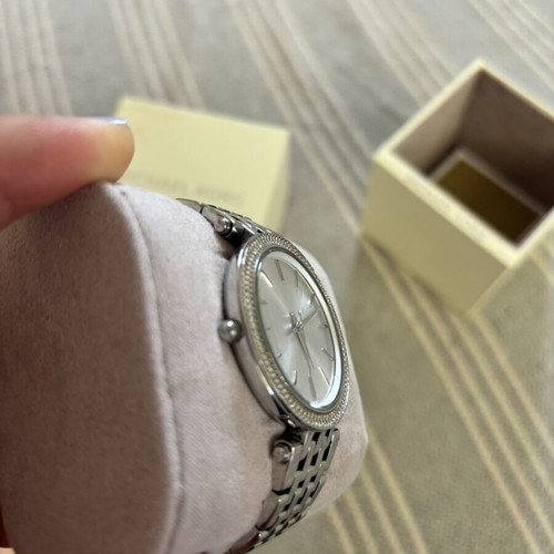 Michael Kors wristwatch, silver, women's