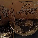  Σετ φρουτοσαλατας/ παγωτού Cristal D'arques "Lucia" France 1970