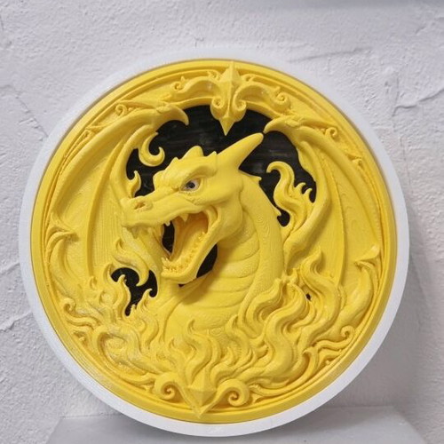 Charizard 3D printed wall decoration about 15cm, new