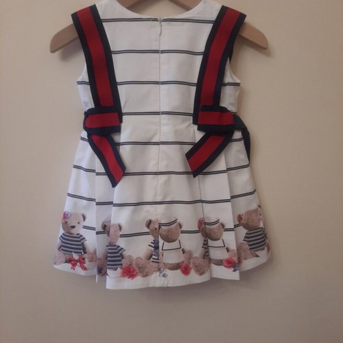 Lapin children's dress with teddy bears, like new