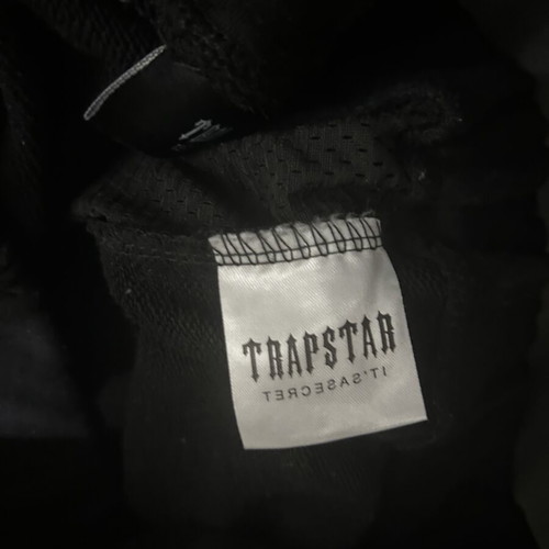 Trapstar shooters shorts used, size large, black