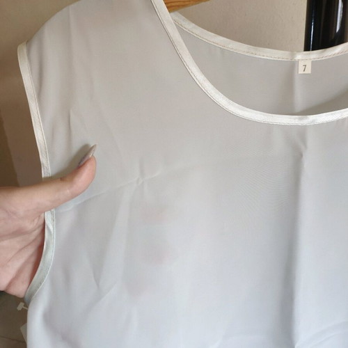 White sleeveless top Eroica new with tags, size 7