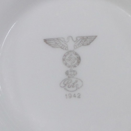 German porcelain soup dish Wehrmacht 1942 like new
