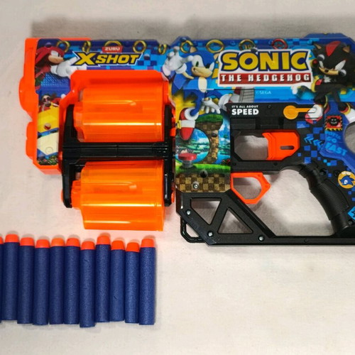 Zuru X-Shot Blaster Skins Dread Sonic used