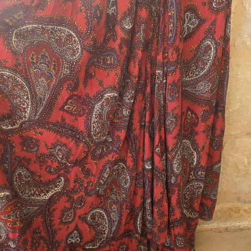 FatFace Sunkissed Juno Hanky Hem Paisley Maxi Dress like new, size L