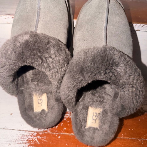 UGG Disquette women's slippers like new, gray, size 41