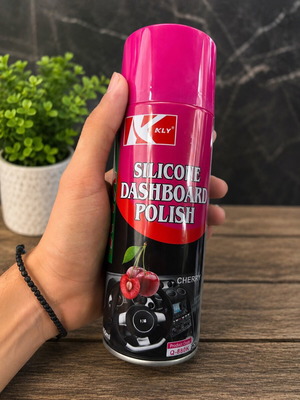 Car Silicone Spray with Cherry, Lemon, Apple, and Strawberry Scent