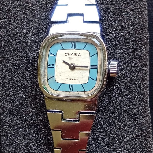 Chaika mechanical wristwatch USSR, women's