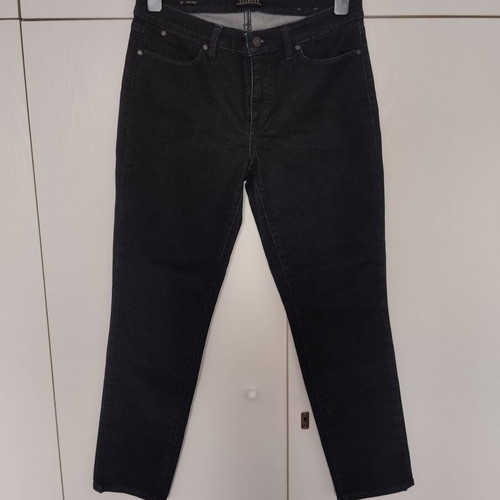 Talbots slim ankle jeans new dark blue small medium