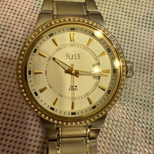 Just Watch women's watch like new, multicolor