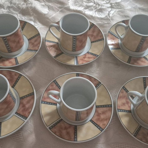 Coffee cups like new, set of 6 pieces