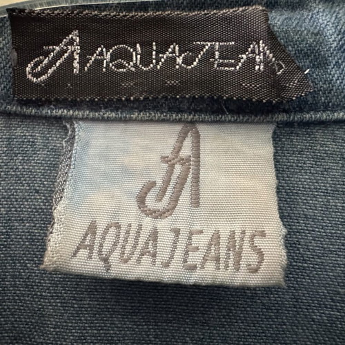 Denim shirt with rhinestones Aqua Jeans like new, size small