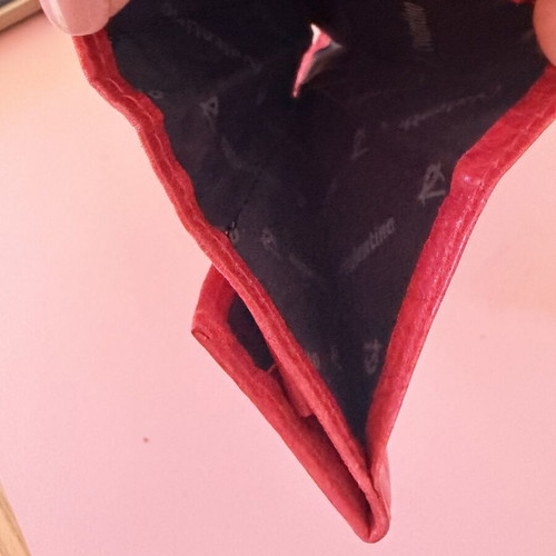 Red wallet used