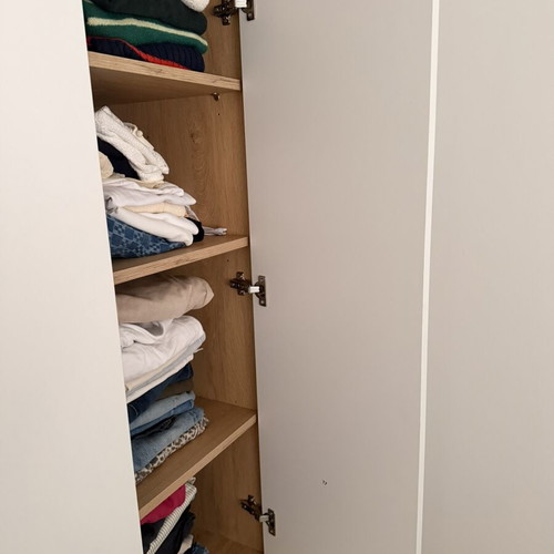Jysk wooden wardrobe