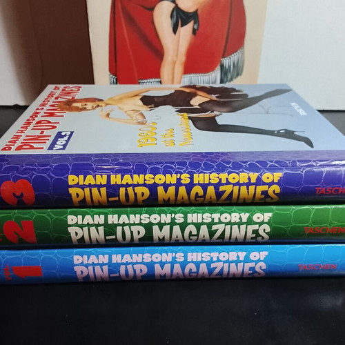 Dian Hanson's History of Pin-up Magazines Vol. 1-3 used set