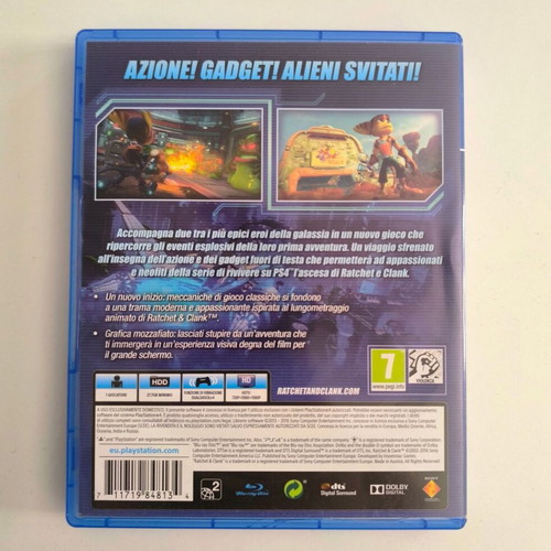 Ratchet & Clank PS4 game used, action adventure