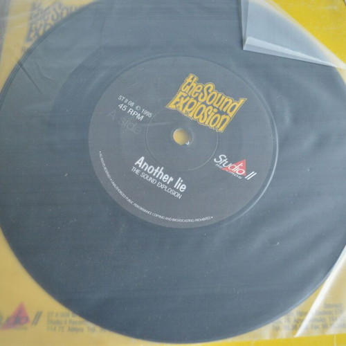 Greek rock 45 RPM The Sound Explosion Another Lie/Misirloy 7'' used