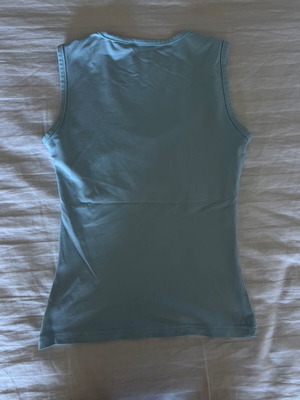 Fitted turquoise top, size S