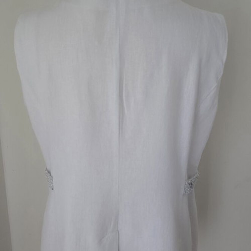 Women's vintage white vest XL used