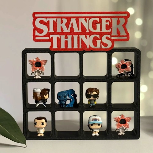 Stranger Things Kinder Joy Funko Pops Display Stand made to order