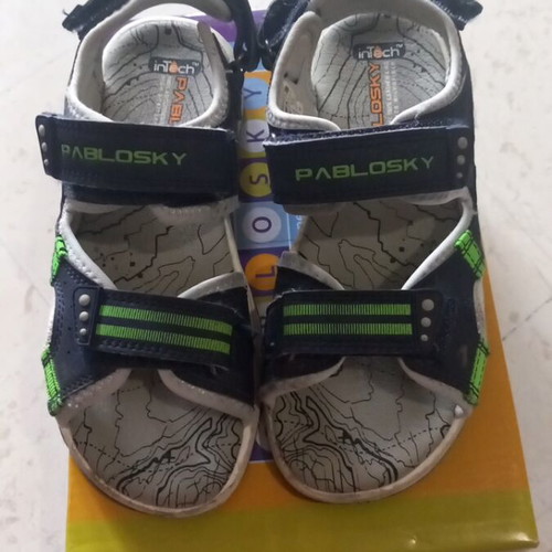 A.L.E. Anatomical Boys' Sandals Size 33 Like New Blue