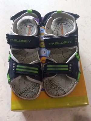 A.L.E. Anatomical Boys' Sandals Size 33 Like New Blue
