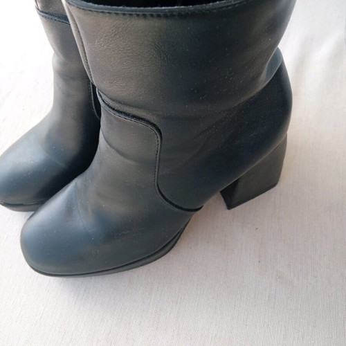 About you ankle boots like new, black, size 37