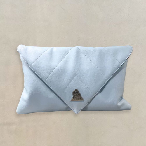 Anima Celeste Oversized Clutch by t•Ana Couture in Blue
